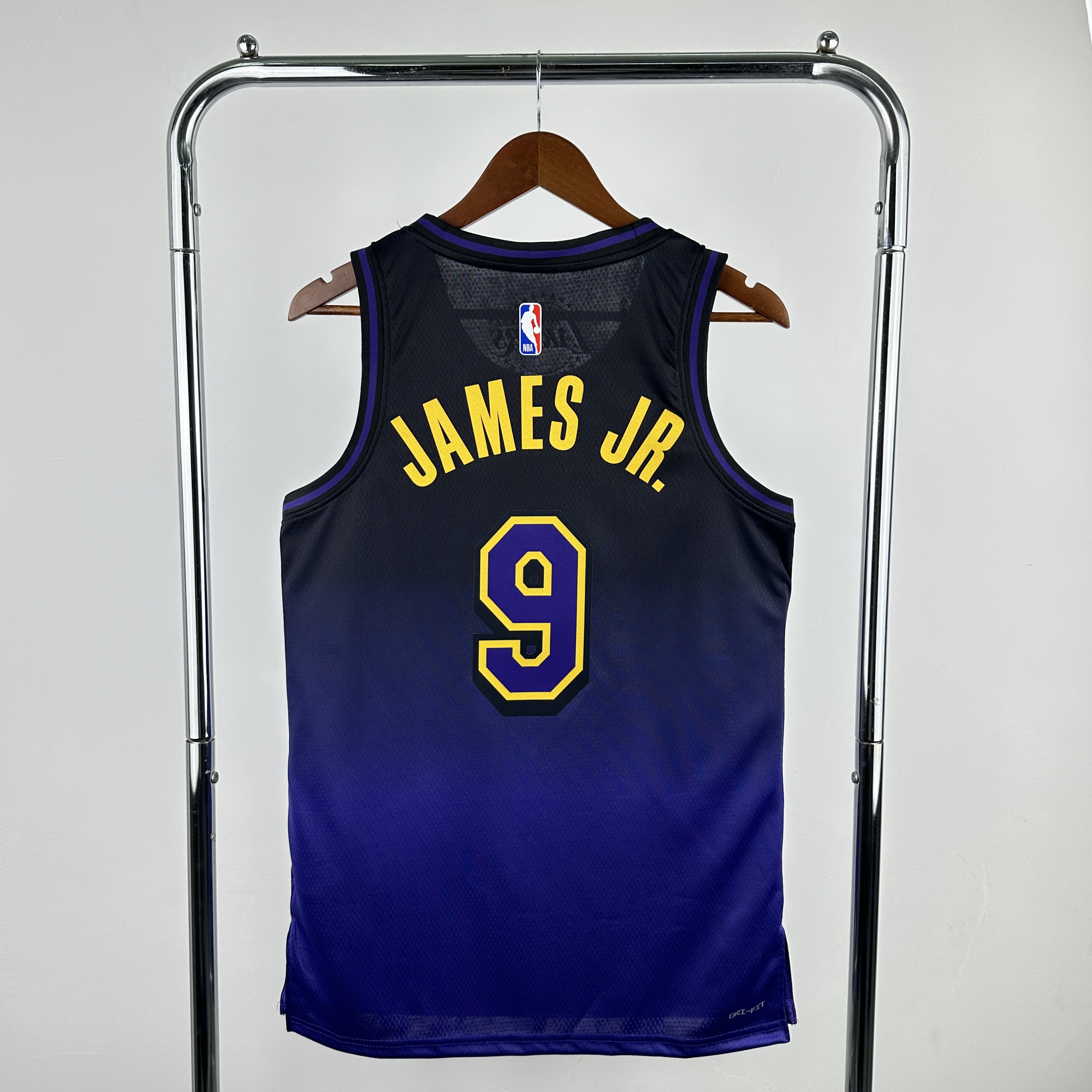 Men Los Angeles Lakers 9 James Jr purple NBA 2024 25 Season Jerseys